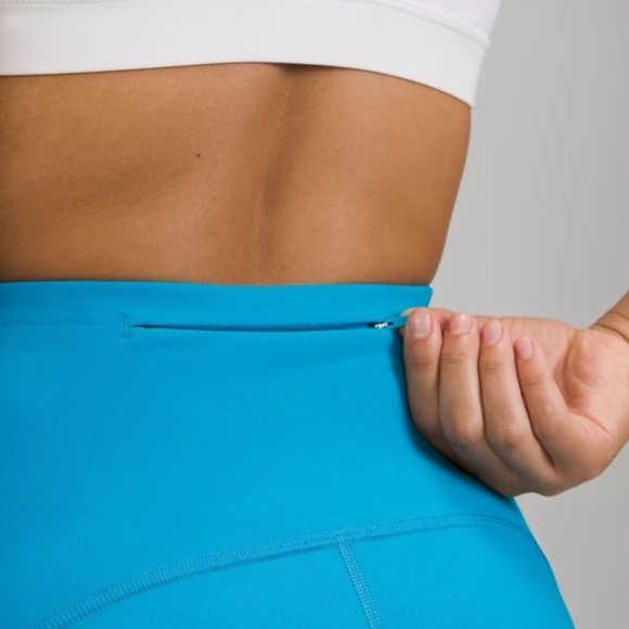 Lululemon Swift Speed High-Rise Tight 28"in Turquoise Tide Sz. 6 *Pockets - Picture 3 of 12